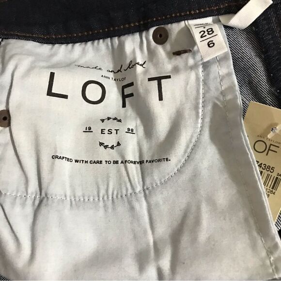 Ann Taylor Loft Blue Modern Skinny 28/6 P - Picture 9 of 9